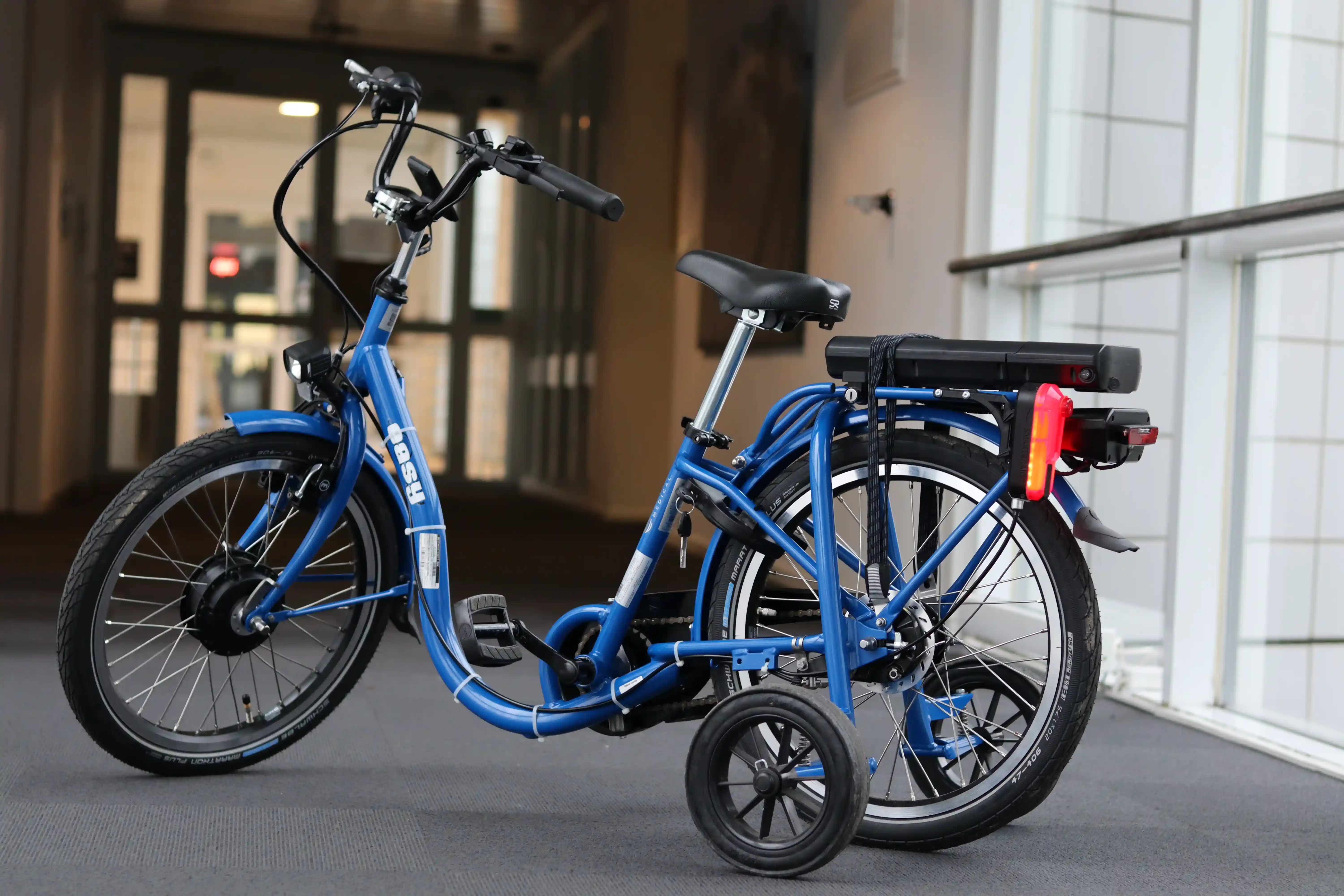 Example side view of a bike